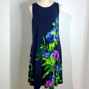 NWT Lauren by Ralph Lauren Floral Dress